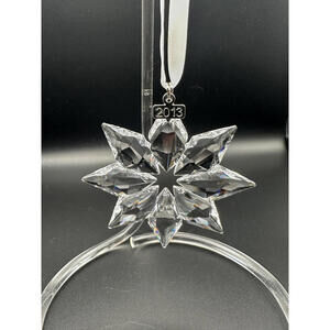 Swarovski 2013 Crystal Snowflake Christmas Ornament